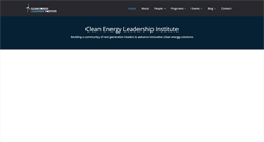 Desktop Screenshot of cleanenergyleaders.org